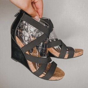 Jessica Simpson | Strappy Black Comfy Heels‎ 7